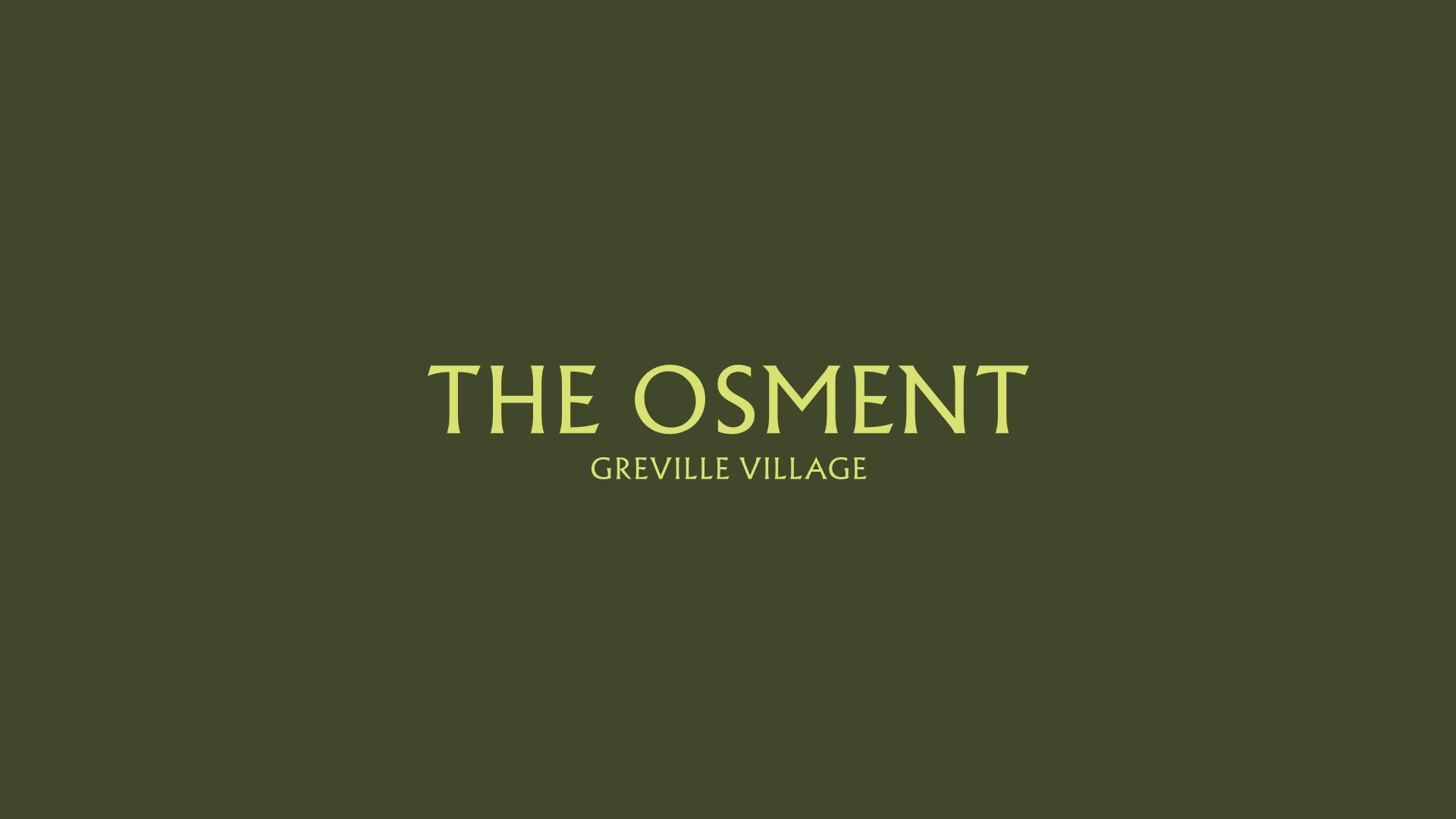THE OSMENT