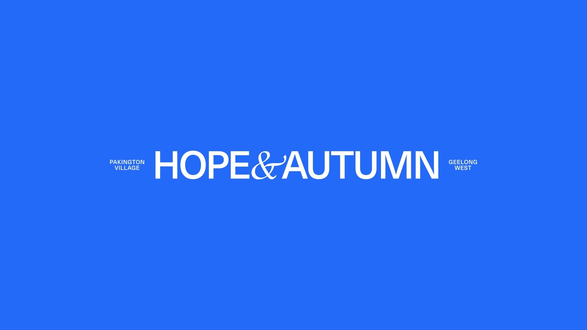 Hope and Autumn